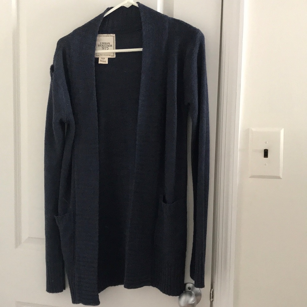 Navy Blue Cardigan